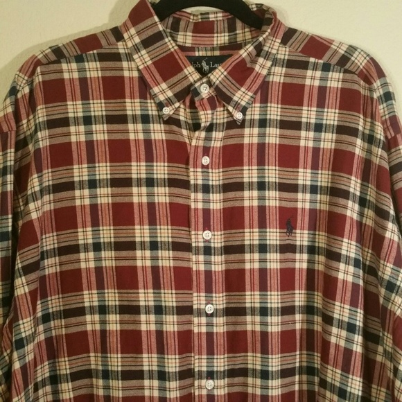 Ralph Lauren Other - Ralph Lauren Pony Logo Plaid Button Down